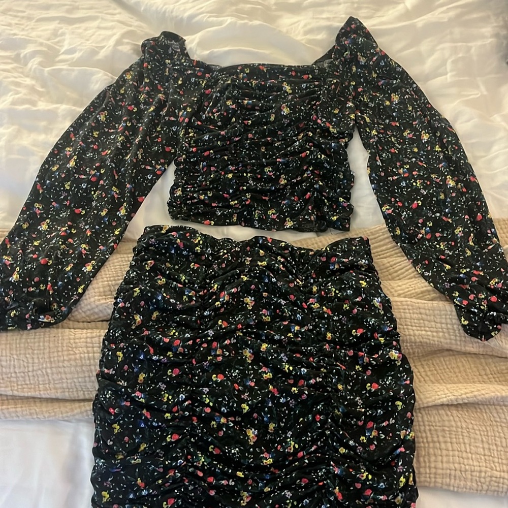 Abound Set - Long Sleeve Top and Skirt